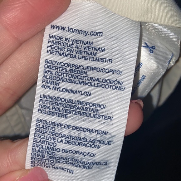 Tommy Hilfiger Cream Utility Jacket - Picture 6 of 7